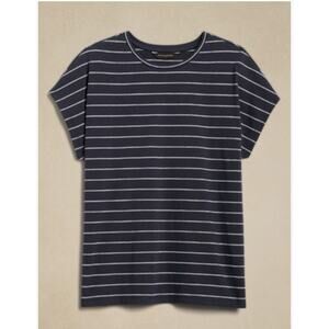 Banana Republic Striped Dolman Tee